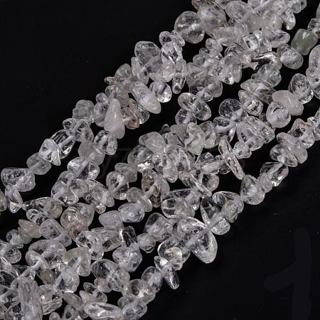 Natural Quartz Crystal Beads Strands G-F703-03-1