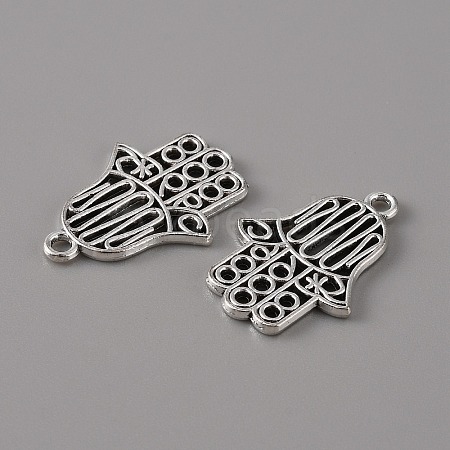 Tibetan Style Alloy Pendants PALLOY-WH0101-16AS-1