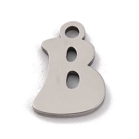 Non-Tarnish 201 Stainless Steel Charms STAS-U016-01P-B-1