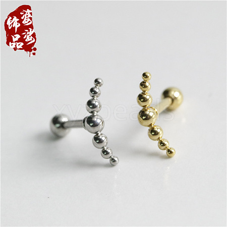 Titanium Steel Cartilage Earrings for Women Men WG87A40-02-1