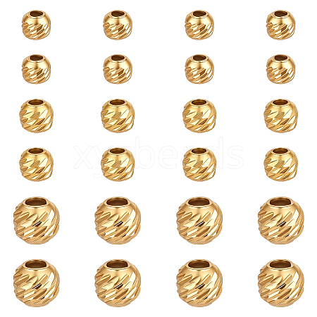 24Pcs 3 Styles 925 Sterling Silver Spacer Beads FIND-PH0060-01-1