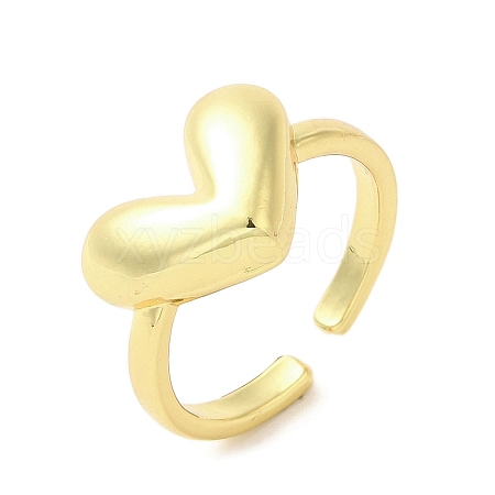 Rack Plating Brass Finger Ring RJEW-C072-24G-1