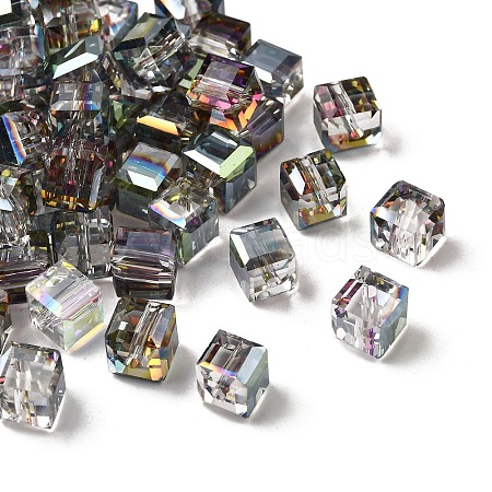 Electroplated Glass Beads EGLA-G040-01A-HP05-1