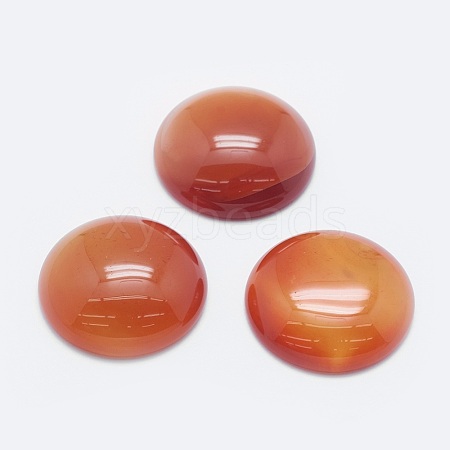 Natural Carnelian Cabochons G-G760-B01-03-1