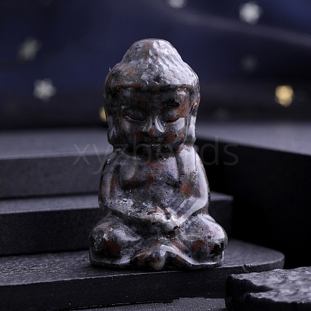 Natural Syenite Carved Buddha Statue PW-WG52812-01-1