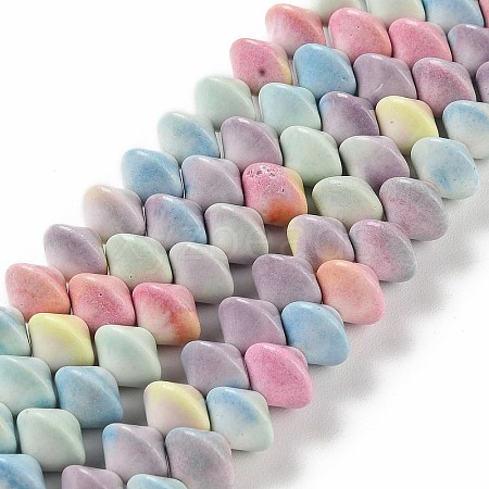 Natural Rainbow Alashan Agate Beads Strands G-NH0022-I01-01-1