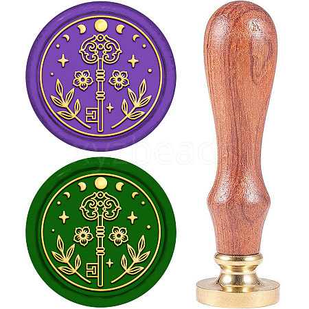 Wax Seal Stamp Set AJEW-WH0208-761-1