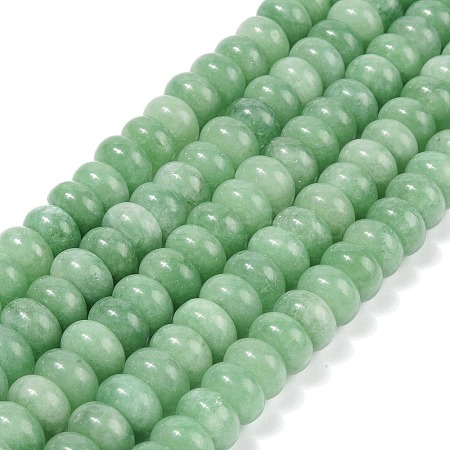 Dyed Natural White Jade Beads Strands G-G107-A21-01-1