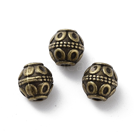 Tibetan Style Alloy Beads X-FIND-Q094-34AB-1