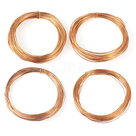 4 Rolls 4 Sizes Round Aluminum Wire AW-TA0001-04B-01-1