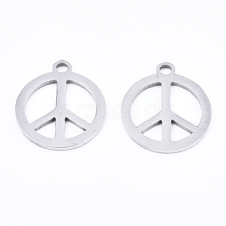 201 Stainless Steel Charms STAS-T044-216P-1