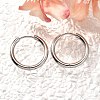 304 Stainless Steel Hoop Earrings for Women EJEW-M068-15E-P-3