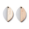 Resin & Wood Pendants RESI-S389-075-2