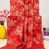 Chinese-style Flower Pattern Polyester Fabric for Clothing & Home Decor DIY-WH0622-735A-4