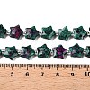 Natural Ruby in Zoisite Beads Strands G-T138-194-5