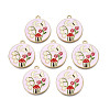 Alloy Enamel Pendants ENAM-N055-113A-1