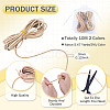 10M 2 Colors Cowhide Cord WL-TA0001-09-4