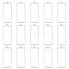 Unicraftale 16Pcs 304 Stainless Steel Open Back Bezel Pendants FIND-UN0002-27B-1