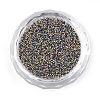 Plated Glass Seed Beads SEED-S017-05-2
