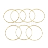 7Pcs Flat Vacuum Plating 201 Stainless Steel Bangles Sets for Women BJEW-F476-07G-02-3