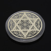 Natural Selenite Coaster PW-WG2B0B2-18-1