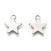 Non-Tarnish 201 Stainless Steel Charms STAS-B001-14B-P-2