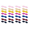 28sets 7 color Handmade Chinese Frogs Knots Buttons Sets BUTT-NB0001-38-1-1