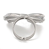 304 Stainless Steel Ring for Women RJEW-U014-15P-3