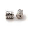 Non-Tarnish 201 Stainless Steel Beads X-STAS-M089-10P-2
