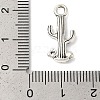 Tibetan Style Alloy Cactus Pendants TIBEP-3932-AS-LF-3