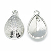 Alloy Pendant Rhinestone Settings X-PALLOY-T023-13P-1