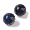 Natural Sodalite No Hole Sphere Beads G-K353-04B-08-2