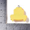 Ocean Theme Opaque Resin Pendants RESI-S403-02D-3