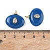 Dyed Natural White Jade  Pendants KK-C251-01D-01-3