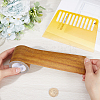 Gorgecraft 1 Roll Non-woven Fabrics Imitation Wood Grain Adhesive Tape DIY-GF0008-77A-3