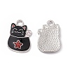 Alloy Enamel Pendants ENAM-H039-02P-2