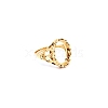 Adjustable Brass Finger Ring Components FIND-WH0110-003E-1