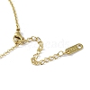 Heart Key Pendant Necklaces NJEW-G128-04G-3