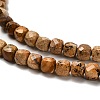 Natural Picture Jasper Beads Strands G-H078-C14-01-4