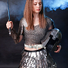 PU Leather Belt Sword Holder for Medieval Renaissance Cosplay Props AJEW-WH0248-586-5