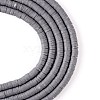 Handmade Polymer Clay Beads Strands LS-CLAY-R089-4mm-Q062-2