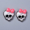 Halloween Theme Opaque Resin Cabochons RESI-D0003-03-1