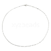 10Pcs 304 Stainless Steel Cable Chain Necklaces Set for Men Women STAS-YW0002-01P-2