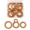 12Pcs 3 Styles Alloy Rings PALLOY-WR0001-08-1