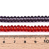 Transparent Glass Beads Strands GLAA-T025-6mm-15-4