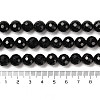 Natural Black Tourmaline Beads Strands G-K345-A04-03-5