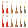 24Pcs 3 Colors Polyester Tassel Decorations OCOR-TADJ0007-01E-1