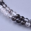 Natural Rutilated Quartz Beaded Necklaces NJEW-K114-C-A05-2