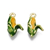 Alloy Enamel Pendants ENAM-N056-404G-1