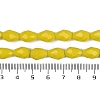 Opaque Solid Color Imitation Jade Beads Strands EGLA-N013-P8mm-D06-4